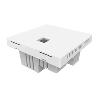 Point d'accès sans fil TlNCAM WiFi6 double bande 2.4G & 5G 3000 Mbps Gigabit WAN/LAN 802.11ax AP monté au plafond 256 utilisateurs pour hôtel