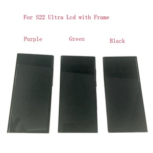 OEM đen điện thoại di động màn hình cho S22 Ultra <span class=keywords><strong>LCD</strong></span> với bezel khung - Product Image 6