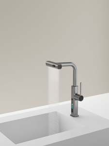 حنفية مطبخ ذكية بتصميم جديد ، حنفية مطبخ خلاط ساخن وبارد - Product Image 2