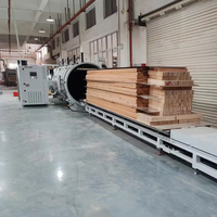 Usine Vente Directe Radio Fréquence Aspirateur Bois Sèche Bois Four De Séchage Du Bois Four