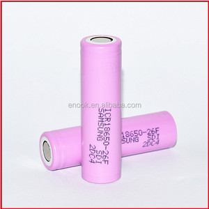 100% Original <span class=keywords><strong>18650</strong></span> <span class=keywords><strong>26F</strong></span> 2600mAh Batería 3,7 V celda recargable de iones de litio <span class=keywords><strong>26F</strong></span> batería de iones de litio para paquete de batería/linterna - Product Image 2