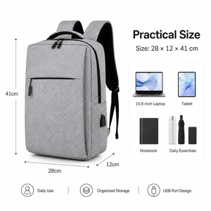 10PCS Can Custom logo Travel School Bags Wholesale <strong>Big</strong> Capacity Smart USB Laptop Bag Other <strong>Backpack</strong> for Men College Bag Mochila - Product Image 2