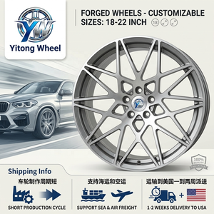 Rines Forjados 5X112 66.6 5X120 72.6 para BMW 666M F97 F98 G01 G02 X3 X4 X3M X4M 18 19 20 21 22 Pulgadas, Rines de Aleación Personalizados - Product Image 1