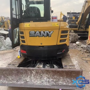 Excavatrice sur chenilles hydraulique Sany SY35u d'occasion, modèle 2022, moteur Yanmar, composants PLC, 3,5 tonnes, en bon état, vente Shanghai - Product Image 4