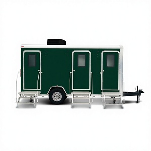 Public Mobile Toilet Portable Toilet Outdoor Luxury VIP Trailer Portable Chemical Toilets for Apartment Use Eco-Friendly Durable - Product Image 1