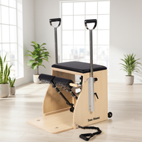 Chaise Wunda Pilates stable et robuste en érable, réglable, de qualité professionnelle, pour studio de Pilates, entraînement de posture corporelle, appareil d'entraînement
