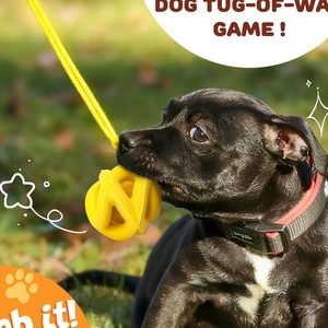 Bite Resistant Natural Rubber Dog Toy Indestructible <b>Puzzle</b> Chew Toy for Aggressive Chewers Durable Outdoor Dog Chew Toy - Product Image 2