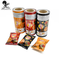 Rouleau de film PET aluminisé haute barrière approuvé BRC - Film d'emballage métallisé pour les collations, les chips, les bonbons, impression personnalisée