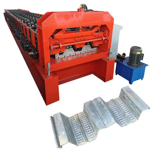 เครื่องขึ้นรูปพื้นเหล็กม้วน เครื่องขึ้นรูปพื้นเหล็กชุบสังกะสี - Product Image 1