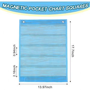Tableau de classe magnétique 17,7 x 14 pouces pour fournitures pédagogiques, idéal pour les enseignants et les enfants, pour l'école et la gestion des horaires à domicile - Product Image 2