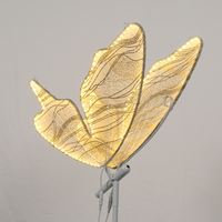 Nouvelle Arrivée 60cm 80cm LED Ailes de Papillon Lumineuses pour Décoration de Mariage, Faible MOQ, Vente en Gros Usine, Livraison Rapide