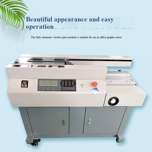 Desktop <b>Binding</b> <b>Machine</b> D50 Automatic Glue <b>Binding</b> Equipment for Office Booklet Making - Product Image 2