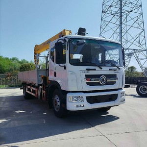 รถบรรทุกตงเฟิง 4x2 ติดตั้งเครน 8 ตัน 10 ตัน เครนบูมแบบยืดหดได้ สำหรับยกของ - Product Image 3