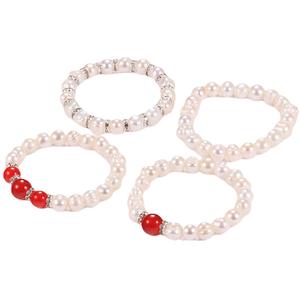 Bracelets en perles d'eau douce de Zhuji, motif de croissance, accessoires de mode perlés, vente en gros, approvisionnement pour stands - Product Image 5