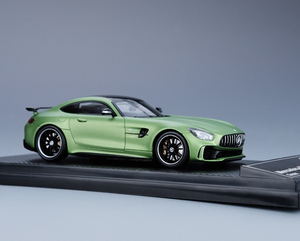 Modellino Auto <span class=keywords><strong>Mercedes</strong></span>-<span class=keywords><strong>Benz</strong></span> AMG-GTR 'Green Monster' in Lega di Alluminio 1/43, Assemblato e Personalizzato, Quasi Realistico, <span class=keywords><strong>Giocattolo</strong></span> in Metallo Pressofuso - Product Image 3