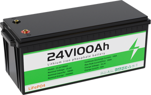 Giá nhà máy Pin LiFePO4 24V 100ah 200ah 300ah 400ah Hệ thống lưu trữ năng lượng Pin Lithium Ion - Product Image 2