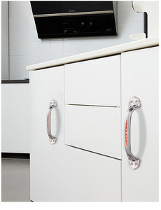 Stainless Steel Arched Pull Handle for Concealed Installation Aluminum Alloy Wooden Doors Contemporary Design Kitchen Cabinets - Product Image 3