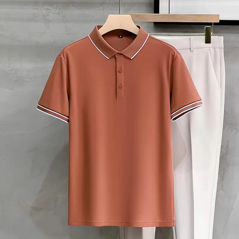 Camisetas polo personalizadas, camisetas masculinas de alta qualidade