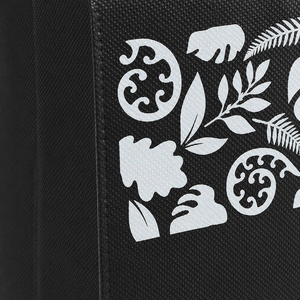 Sacs non tissés robustes Richer, réutilisables, avec logo personnalisé, impression par sublimation, poignées cousues, pliables, pour marché des agriculteurs et usage professionnel - Product Image 4