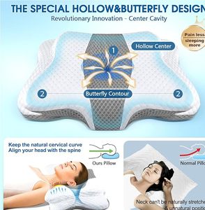 <span class=keywords><strong>Almohadas</strong></span> de espuma viscoelástica, almohada cervical <span class=keywords><strong>para</strong></span> aliviar el dolor de cuello y hombros, suave <span class=keywords><strong>para</strong></span> <span class=keywords><strong>dormir</strong></span> de lado, <span class=keywords><strong>dormir</strong></span> de estómago y <span class=keywords><strong>dormir</strong></span> de espalda - Product Image 3