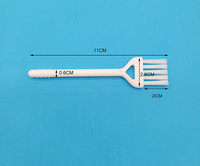 Brosse mini pas chère directement de l'usine, outil de nettoyage en plastique long et fin pour clavier d'ordinateur portable