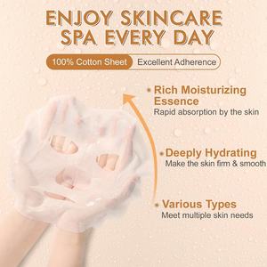 Mascarilla Facial de Colágeno Personalizada para Mujer, Etiqueta Privada de Fábrica, Mascarilla Facial para el Cuidado de la Piel - Product Image 3