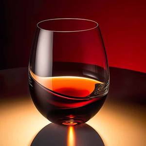 Verre à eau en cristal avec logo de fleur imprimé à la main, verre à boire de qualité alimentaire, verre à whisky, <span class=keywords><strong>verrerie</strong></span> <span class=keywords><strong>italienne</strong></span> - Product Image 2