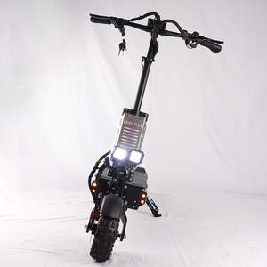 Scooter Eléctrico de 11 Pulgadas y 6000W con Doble Motor, Neumáticos Anchos, Sensor, Diseño Plegable y Alcance de 40-60km - Product Image 5