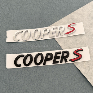 Autocollants <span class=keywords><strong>de</strong></span> carrosserie pour <span class=keywords><strong>Mini</strong></span> <span class=keywords><strong>Cooper</strong></span> S, design sportif 3D en ABS, emblèmes <span class=keywords><strong>de</strong></span> coffre arrière, badges, autocollants pour BMW <span class=keywords><strong>Mini</strong></span>, logo <span class=keywords><strong>de</strong></span> carrosserie - Product Image 4