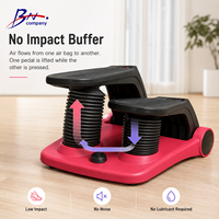 BNcompany Air Stair Climber Stepper : Équipement d'exercice efficace pour les chevilles, les genoux, la taille et les bras - Simulateur d'escalade multifonctionnel