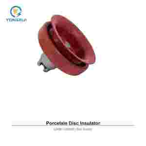 Aislador de Porcelana Tipo Disco de Fábrica, Alta Tensión 40kN-300kN, Resistencia Eléctrica, Influido por la Radiación - Product Image 1