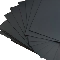 Cartón Negro Liso de 70 * 100 cm, 110-350 g/m², Hojas/Rollo para Cajas de Embalaje, Álbumes de Fotos, Etiquetas de Ropa, Bolsas