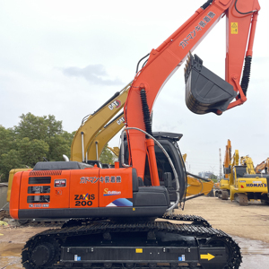 รถขุดมือสอง Hitachi Zx200 Ex200/Ex200-2/Ex200-5 นำเข้าจากญี่ปุ่น ขายดี - Product Image 1