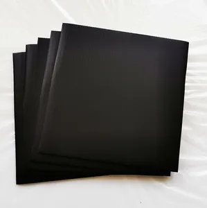 2毫米黑色波纹塑料板4x8/PP中空板/用于地板保护的Coriboard