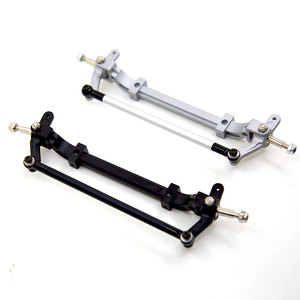 Barra de dirección delantera de aleación de control remoto, eje de rueda de enlace para Tractor <span class=keywords><strong>Tamiya</strong></span>, camión, 1/14 - Product Image 4