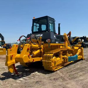 Bulldozer Grande SD22 de 235hp, Usado, Marca Shantui, Multifuncional, con Orugas, para Recoger, Empujar y Transportar Carbón en Bosques - Product Image 6