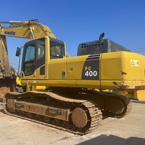 Excavadora de cadenas Komatsu PC400 2023 con motor Cummins, 40 toneladas, amarilla, usada, máquina hidráulica de excavación - Product Image 2