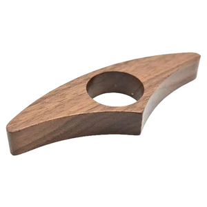 Wooden Thumb Bookmark 9cm Circular Reusable Book Presser For Reading Classic Style - Product Image 5