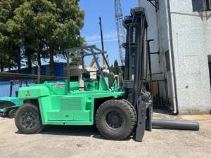 Offre Spéciale Mitsubishi FD160 chariot élévateur diesel 16 tonnes parfait état de travail transpalette automatique Japon machines d'occasion d'origine - Product Image 3