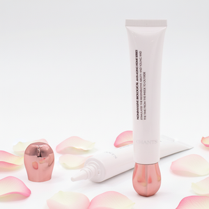 10-25ml 특수 잠금 치아 부드러운 플라스틱 스퀴즈 튜브가 있는 페이스 클렌저 핸드 크림 용 19mm 이중 레이어 플랫 헤드 캡 - Product Image 1