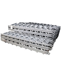Vente directe d'usine échafaudages étanches ignifuges en alliage d'aluminium Construction coffrage escaliers d'échafaudage