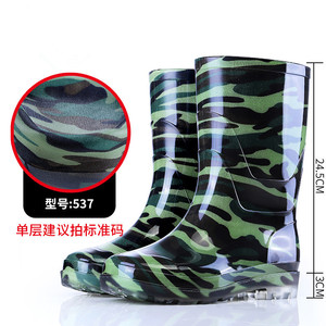 Bottes <span class=keywords><strong>de</strong></span> pluie pour hommes-Bottes imperméables en PVC antidérapantes et résistantes à l'usure-<span class=keywords><strong>Chaussures</strong></span> <span class=keywords><strong>de</strong></span> <span class=keywords><strong>sécurité</strong></span> pour chantiers <span class=keywords><strong>de</strong></span> construction - Product Image 6