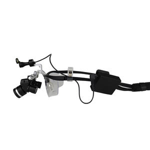 Microscope dentaire portable avec éclairage LED monté sur cadre, loupe inclinée 3,5-5,5x pour usage médical - Product Image 4