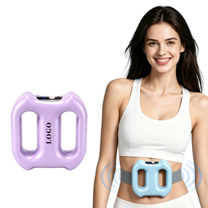 Masseur à double anneau de compression pour fascia, machine à haute fréquence vibrante pour brûler la graisse abdominale, utilisation mains libres - Product Image 2