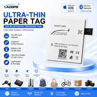 Traceur Bluetooth iOS ultra-fin en papier, alternative au GPS sans carte SIM, pour bagages, portefeuilles et clés