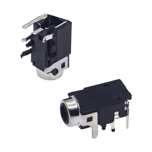 Conector Hembra PJ-317D de 3.5mm para Audio, Montaje Vertical de 6 Pines, Resistente a la Temperatura - Product Image 4