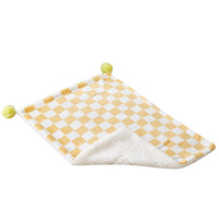 Couverture pour animaux de compagnie à motif solide spécial petite couette pour chats et chiens tapis de chat pour le sommeil d'hiver
