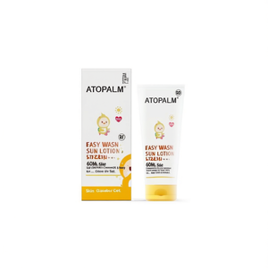 Loción Solar Atopalm Easy Wash 60 ml con Protección UV para el Cuidado de la Piel del Bebé - Product Image 2