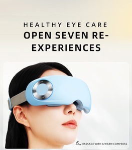 Masque oculaire chauffant avec 4 modes de massage relaxants, compresse chaude, musique Bluetooth, masque de sommeil <span class=keywords><strong>pour</strong></span> la relaxation des <span class=keywords><strong>yeux</strong></span> - Product Image 4