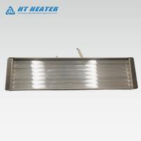 Panneau chauffant infrarouge industriel 380V 800W FQE à quartz avec réflecteur en acier inoxydable, module radiant IR pour four de cuisson de revêtements et peintures